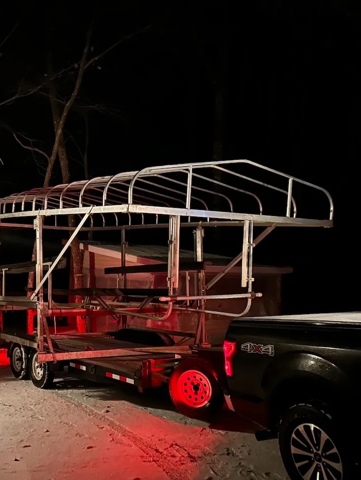 We deliver boat lifts